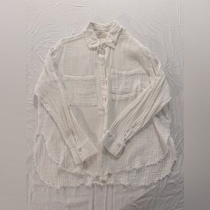 Urban Outfitters Gauze Button Down Shirt